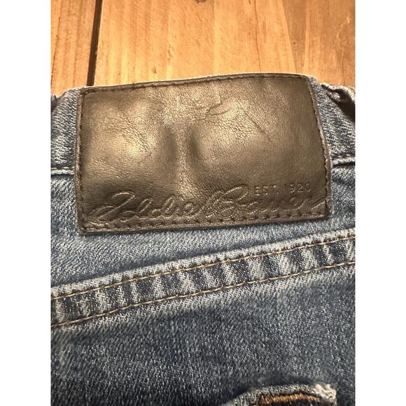 Eddie Bauer Men’s Flannel Lined Jeans Pants Size 36 X 30 Straight Hiking Camping - Picture 14 of 16